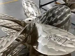Propellers Shipped to Peru with MTC Certification
