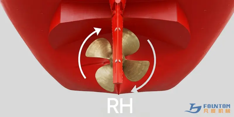 single shaft single propeller rotation