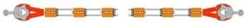 SPM Single Hawser With Cast P.U. Encapsulated Thimble